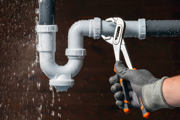 Professional Drain Cleaning technician working in Cushing, TX